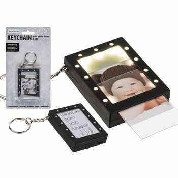 Porta-chaves com Moldura de Fotos LED Económico (18 unidades)