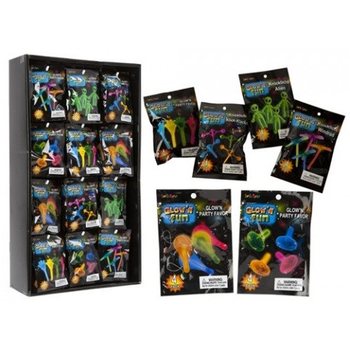 Mix de Brinquedos Glow in the Dark (66 un.)