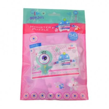 I LOVE MONSTERS Puzzle para Meninas, 50 peças (36un)