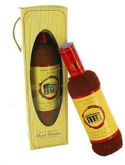 Toalha em Forma de Garrafa de Vinho em Caixa de Oferta (Conjunto de 2)