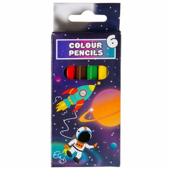 Conjunto de 6 Lápis de Cor - Espaço (24 un.)