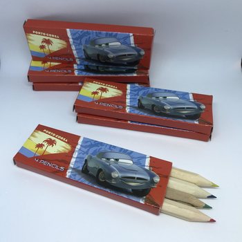 Lápis de Cor Disney Cars - Pack de 4 em Caixa (48 un.)