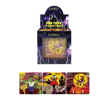 PUZZLE – HALLOWEEN, 13 x 12 cm. EM DISPLAY (108 un.)