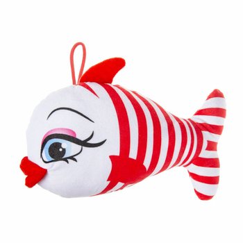 Peixe de Peluche Alegre com L&aacute;bios Grandes - 24 cm - Mix (12 un.)