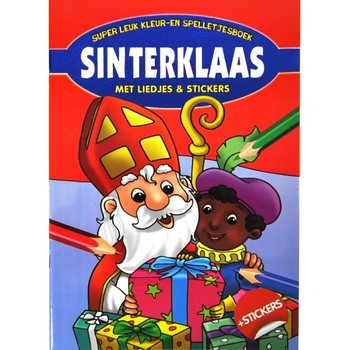 Livro de Colorir e Jogos de São Nicolau (10 un.)