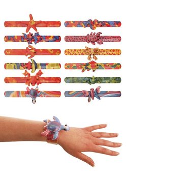 Pulseiras Slap de Animais (12 un.)