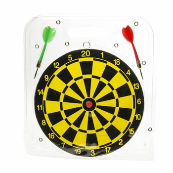 Alvo de dardos com 2 dardos - Diâmetro 22,5 cm (2 un.)
