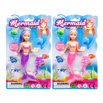 Boneca Sereia em Cart&atilde;o MERMAID (12 un.)