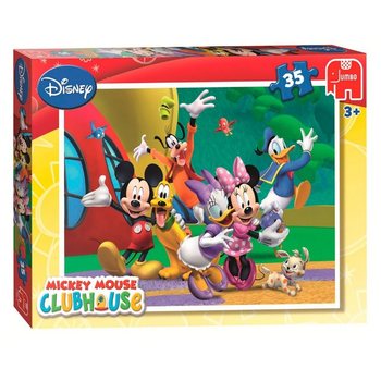 Puzzle Jumbo Disney Rato Mickey Clubhouse Foto de Grupo 35 Peças (5 un.)