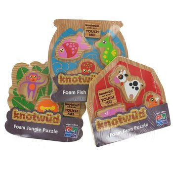 PUZZLE DE ANIMAIS PARA BEBÉS (8 un.)
