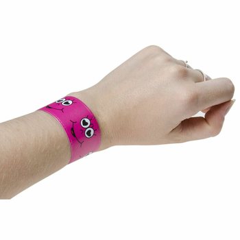 Pulseira Slap Smiley (36 un.)