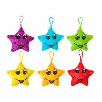 ESTRELAS DE PELÚCIA ALEGRES - 12 cm (24 un.)