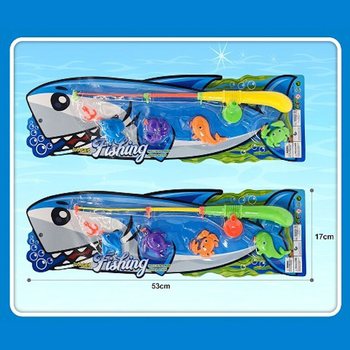 JOGO DE PESCA MAGNÉTICO EM CARTÃO - 16x53x3,5 cm (12 unid.)