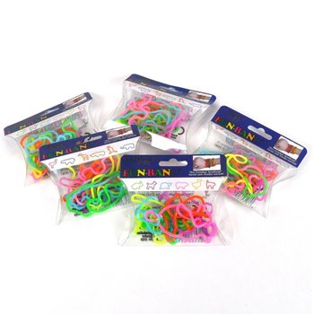 SUPER BARATO | Pulseiras de Silicone Fun Bands para Crianças (24 un.)