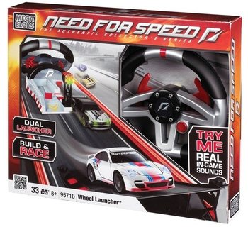 MEGABLOKS NFS LAN&Ccedil;ADOR DE RODAS PORSCHE 911 TURBO - 95716