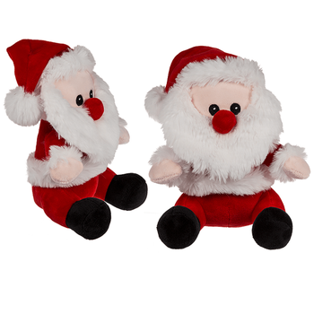 Pai Natal de Pelúcia, 20 cm de altura (12 un.)