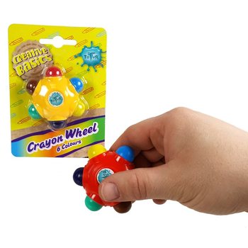 RODA DE GIZ MULTICOLOR EM CARTÃO (24 un.) - GADGET