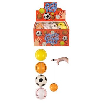 Bolas de Desporto com Elástico em Expositor (24 un.)
