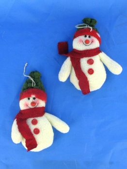 PEQUENOS BONECOS DE NEVE LUXUOSOS (12 ud.)