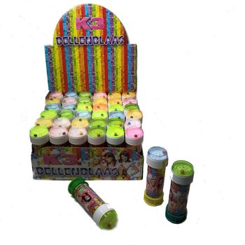 BOLAS DE SAB&Atilde;O K3, 60ML. (36 un.)