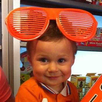 MEGA ÓCULOS SHUTTER SHADES LARANJA (8 un.)