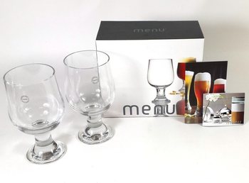 MENU - Conjunto de 2 Copos de Cerveja Preta (1 un.)