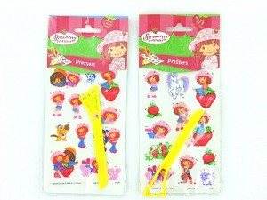 Decalcomanias / Autocolantes de transferência Strawberry Shortcake (24 un.)