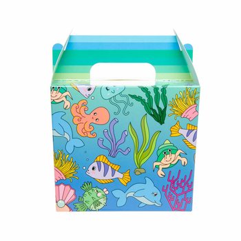 Caixas de Menu / Caixas de Brindes Animais Marinhos (12 un)