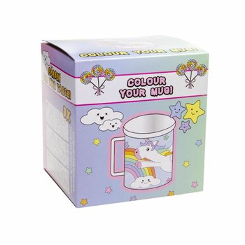UNIC&Oacute;RNIO - COLORE A TUA PR&Oacute;PRIA CANECA (2 un.)