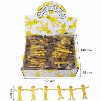 BONECOS SMILEY EL&Aacute;STICOS - EM DISPLAY (72 un.)