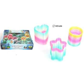 MOLAS MÁGICAS SLINKY DESIGN MISTO Ø4.5 CM EM DISPLAY (24 ud.)
