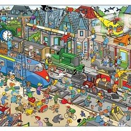 Puzzle That&rsquo;s Life - Esta&ccedil;&atilde;o de Comboios, 1000 pe&ccedil;as (1 un.)