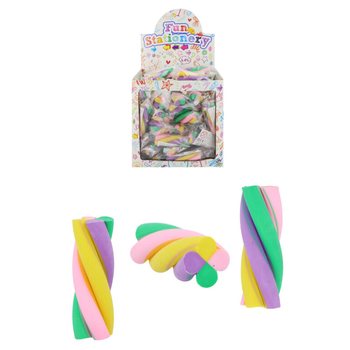 BORRACHAS TWIST MARSHMALLOW - EM DISPLAY (80 un)