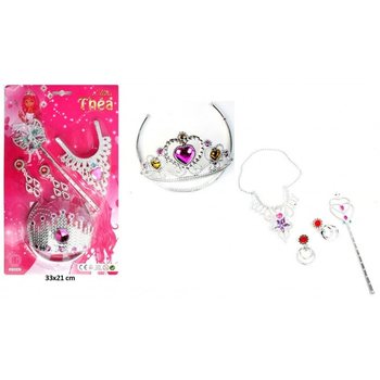 SET DE BRINCAR DE PRINCESA EM CARTÃO (6 un.)