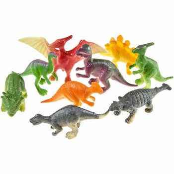 Conjunto de 12 Figuras de Dinossauro em Embalagem (6 p&ccedil;s.)