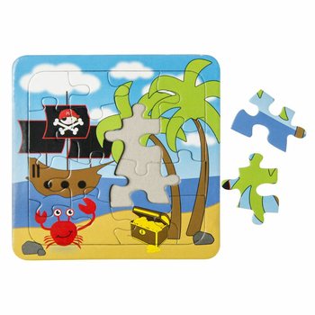 Mix de Puzzles Piratas - 14 x 14 cm (50 Unidades)