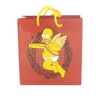 Sacos de Presente OS SIMPSONS 8 x 19.5 x 21 cm (6 un.)