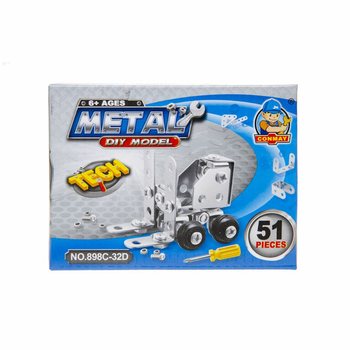 CONSTR&Oacute;I O TEU PR&Oacute;PRIO VE&Iacute;CULO DE CONSTRU&Ccedil;&Atilde;O EM METAL EM DISPLAY (24 unid.)