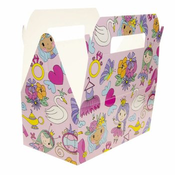 Caixa de Menu Princesa - Caixa Infantil para Refei&ccedil;&otilde;es - 22,5 x 12 x 9,5 cm (24 un.)