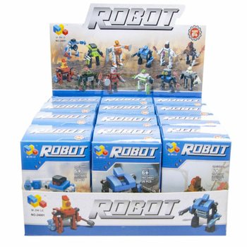 Blocos de Constru&ccedil;&atilde;o Rob&ocirc;s (12 unidades em Display)
