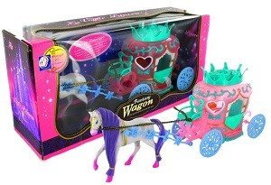 CARRUAGEM FANTASY COM LUZ E MÚSICA