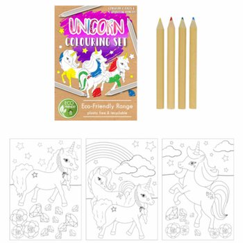 Conjunto de Desenho de Unicórnio ECO-FRIENDLY (25 unid.)