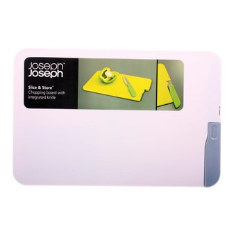 JOSEPH JOSEPH - T&Aacute;BUA DE CORTAR SLICE & STORE COM FACA INTEGRADA (1 un.)