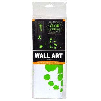 DECORA&Ccedil;&Atilde;O DE PAREDE GLOW IN THE DARK - AUTOCOLANTES (6 un.)