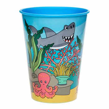 COPO DE BEBIDA / COPO DE GELADO ANIMAIS MARINHOS - 260 ML (12 unid.)