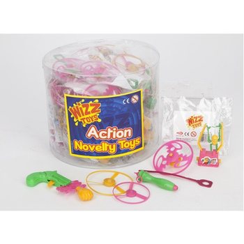 MIX DE BRINQUEDOS PARA TÓMBOLA EM TUBO BLISTER (48 un.)