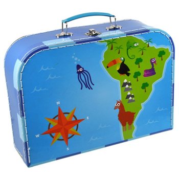 Puzzle Grande Mapa do Mundo em Maleta