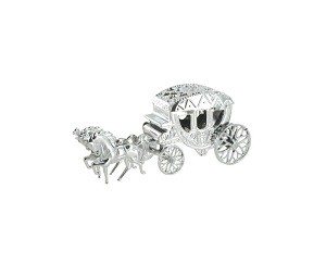 Pequena Carruagem de Casamento Decorativa (12 un.) - Decoração de Casamento Grossista