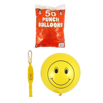 BALÕES SALTITANTES SMILEY (50 un.)