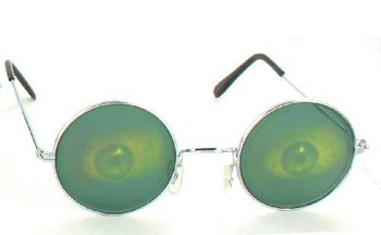 &Oacute;culos de Holograma com Olhos (25 unid.)